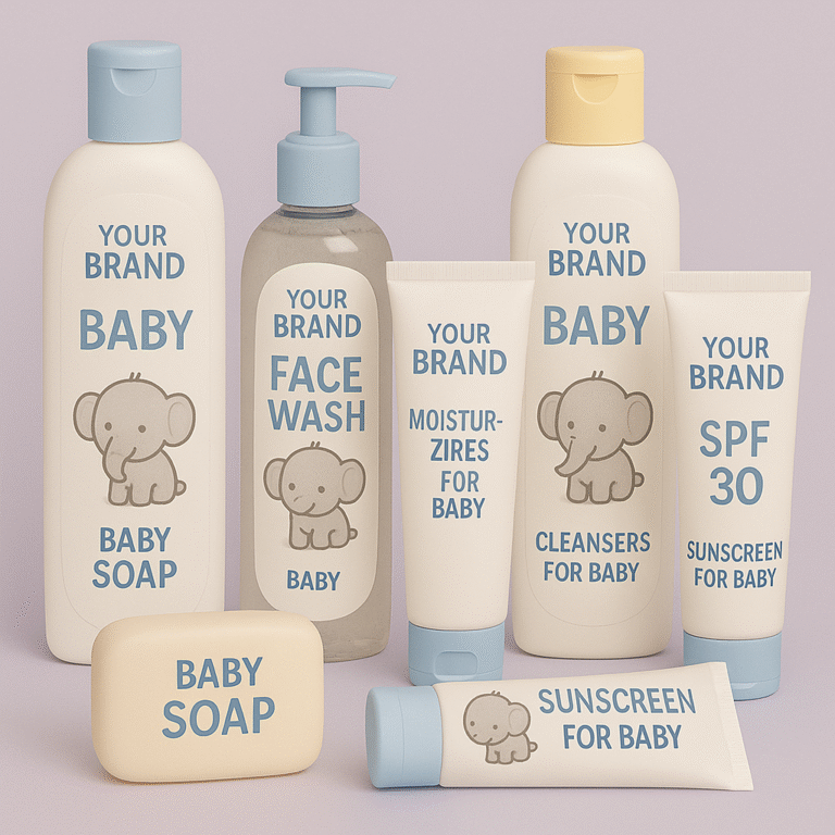 Baby range mockup